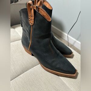 Free people leather booties